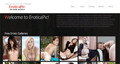 Desktop Screenshot of eroticapic.net
