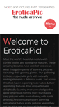 Mobile Screenshot of eroticapic.net